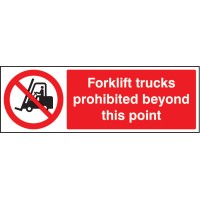 Forklift Trucks Prohibited Beyond this Point - TESTTTTT!!!!! 
