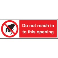 Do Not Reach in to this Opening Do Not Reach in to this Opening