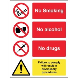 No Smoking - Alcohol - Drugs No Smoking - Alcohol - Drugs