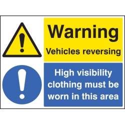 Warning - Vehicles Reversing - High Vis Clothing Must be Worn - TESTTTTT!!!!! Warning - Vehicles Reversing - High Vis Clothing Must be Worn - TESTTTTT!!!!!