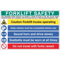 Forklift Safety Multi Message Board - TESTTTTT!!!!! Forklift Safety Multi Message Board - TESTTTTT!!!!!