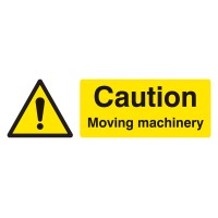 Caution - Moving Machinery Caution - Moving Machinery