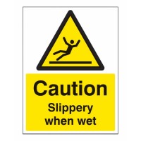 Caution - Slippery When Wet Caution - Slippery When Wet