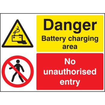 Danger - Battery Charging - No Unauthorised Entry - TESTTTTT!!!!! 