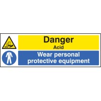 Danger - Acid Wear PPE - TESTTTTT!!!!! Danger - Acid Wear PPE - TESTTTTT!!!!!