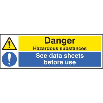 Danger - Hazardous Substances - See Data Sheets - TESTTTTT!!!!! 