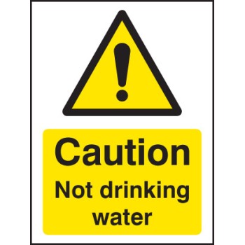 Caution - Not Drinking Water - TESTTTTT!!!!! 