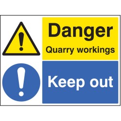 Danger - Quarry Workings - Keep Out - TESTTTTT!!!!! Danger - Quarry Workings - Keep Out - TESTTTTT!!!!!