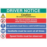 Driver Notice be Aware of Pedestrian - 5mph Driver Notice be Aware of Pedestrian - 5mph