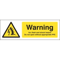 Warning - Arc Flash and Shock Hazard Do Not Open Without Appropriate PPE Warning - Arc Flash and Shock Hazard Do Not Open Without Appropriate PPE