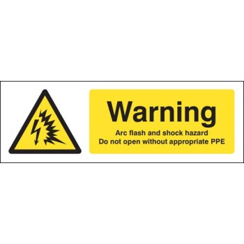 Warning - Arc Flash and Shock Hazard Do Not Open Without Appropriate PPE Warning - Arc Flash and Shock Hazard Do Not Open Without Appropriate PPE