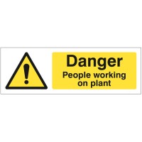 Danger - People Working On Plant Danger - People Working On Plant