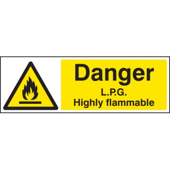 Danger - LPG Highly Flammable - TESTTTTT!!!!! 