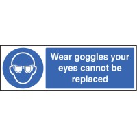 Wear Goggles Your Eyes Cannot be Replaced - TESTTTTT!!!!! 