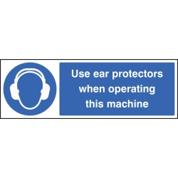 Use Ear Protectors When Operating Machine - TESTTTTT!!!!! Use Ear Protectors When Operating Machine - TESTTTTT!!!!!