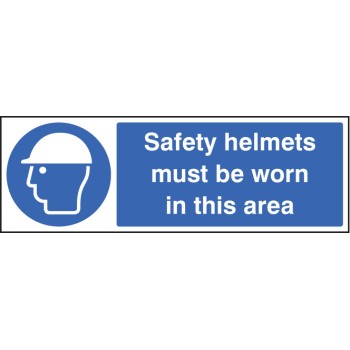 Safety Helmets Must be Worn in this Area - TESTTTTT!!!!! 