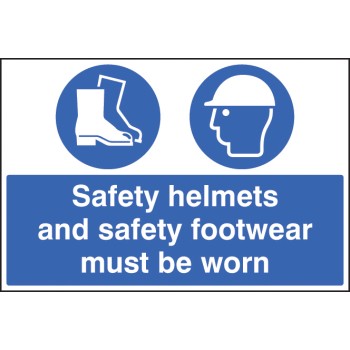 Safety Helmets and Safety Footwear Must be Worn - TESTTTTT!!!!! 