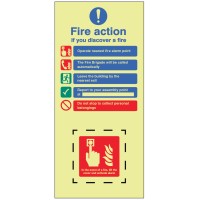 EasiFix Fire Action - in the event of a Fire - Lift the Cover and Activate Alarm EasiFix Fire Action - in the event of a Fire - Lift the Cover and Activate Alarm