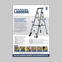 Ladder Inspection Checklist - Poster (A2) Ladder Inspection Checklist - Poster (A2)
