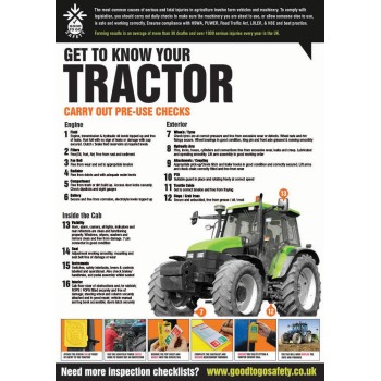Tractor Inspection - Poster Tractor Inspection - Poster