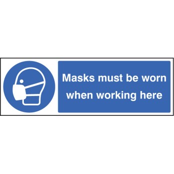 Masks Must be Worn When Working Here - TESTTTTT!!!!! Masks Must be Worn When Working Here - TESTTTTT!!!!!