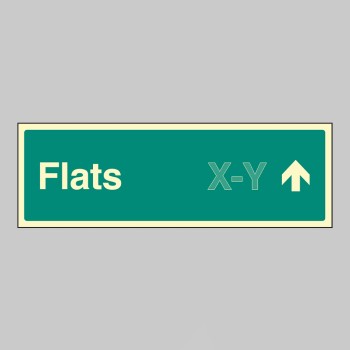 Flats X-Y - Arrow Up (Specify when ordering) Flats X-Y - Arrow Up (Specify when ordering)