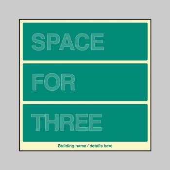 Custom Floor Level ID Board (Space for three) Custom Floor Level ID Board (Space for three)