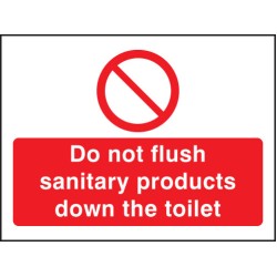 Do Not Flush Sanitary Products in Toilet - TESTTTTT!!!!! Do Not Flush Sanitary Products in Toilet - TESTTTTT!!!!!