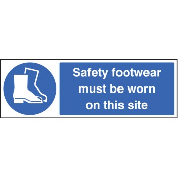 Safety Footwear Must be Worn On this Site - TESTTTTT!!!!! 