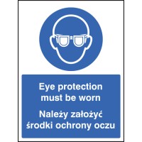 Eye Protection Must be Worn (English / Polish) - TESTTTTT!!!!! Eye Protection Must be Worn (English / Polish) - TESTTTTT!!!!!