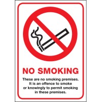 No Smoking Premises - (Scotland) No Smoking Premises - (Scotland)