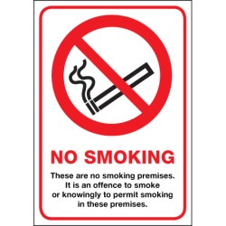 No Smoking Premises - (Scotland) No Smoking Premises - (Scotland)