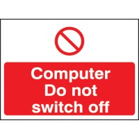 Computer Do Not Switch Off Label - TESTTTTT!!!!! Computer Do Not Switch Off Label - TESTTTTT!!!!!