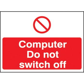 Computer Do Not Switch Off Label - TESTTTTT!!!!! Computer Do Not Switch Off Label - TESTTTTT!!!!!