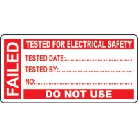 Failed - PAT Test Write On Labels (Roll of 250) - TESTTTTT!!!!! Failed - PAT Test Write On Labels (Roll of 250) - TESTTTTT!!!!!