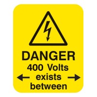 Danger - 400 Volts Exists Between Labels - TESTTTTT!!!!! Danger - 400 Volts Exists Between Labels - TESTTTTT!!!!!