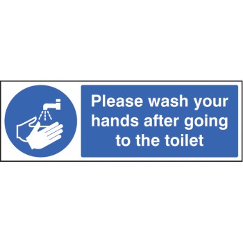 Please Wash Your Hands After Going to Toilet - TESTTTTT!!!!! 
