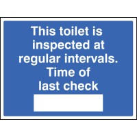 This Toilet Is Inspected (Space for Time) - TESTTTTT!!!!! 
