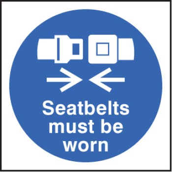 Seatbelts Must be Worn - TESTTTTT!!!!! 