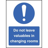 Do Not Leave Valuables in Changing Rooms - TESTTTTT!!!!! 
