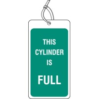 This Cylinder Is Full - Safety Tag (Pack of 10) - TESTTTTT!!!!! This Cylinder Is Full - Safety Tag (Pack of 10) - TESTTTTT!!!!!