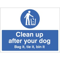 Clean Up After Your Dog Bag it - Tie it - Bin It - TESTTTTT!!!!! Clean Up After Your Dog Bag it - Tie it - Bin It - TESTTTTT!!!!!