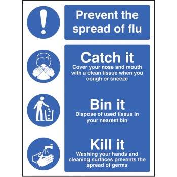 Prevent the Spread of Flu - Catch it Bin it Kill It Prevent the Spread of Flu - Catch it Bin it Kill It