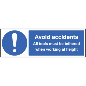 Avoid Accidents - All Tools must be Tethered Avoid Accidents - All Tools must be Tethered