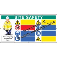 Custom Site Safety Banner - Select 8 Safety Messages - Add Logo & Details - TESTTTTT!!!!! Custom Site Safety Banner - Select 8 Safety Messages - Add Logo & Details - TESTTTTT!!!!!