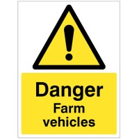Danger - Farm Vehicles Danger - Farm Vehicles
