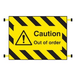 Door Screen Sign - Caution - Out of Order - TESTTTTT!!!!! Door Screen Sign - Caution - Out of Order - TESTTTTT!!!!!