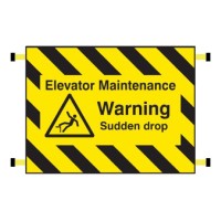 Door Screen Sign - Elevator Maintenance - Warning - Sudden Drop - TESTTTTT!!!!! Door Screen Sign - Elevator Maintenance - Warning - Sudden Drop - TESTTTTT!!!!!