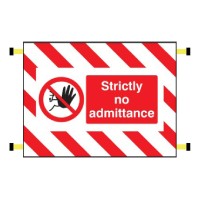 Door Screen Sign - Strictly No Admittance - TESTTTTT!!!!! Door Screen Sign - Strictly No Admittance - TESTTTTT!!!!!