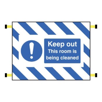 Door Screen Sign - Keep Out - This Room Is Being Cleaned - TESTTTTT!!!!! 